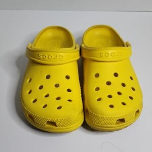 Yellow Crocs